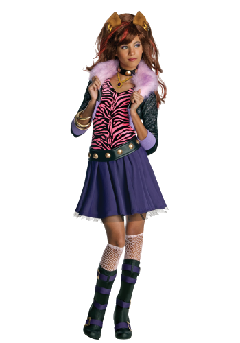 clawdeen wolf dress up